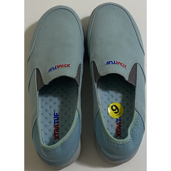 XTRATUF Women's Light Blue Sheng Fu Slip Resistant Deck Shoes Size 9 USA - Picture 4 of 8